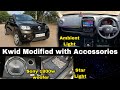 Renault Kwid Modified, Rolls-royce Light, Android System, 1800w Sony Woofer, Leather Seat cover