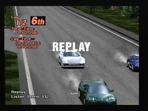 108 Gran Turismo 2 Arcade Hard Race 6 Rome Short Course