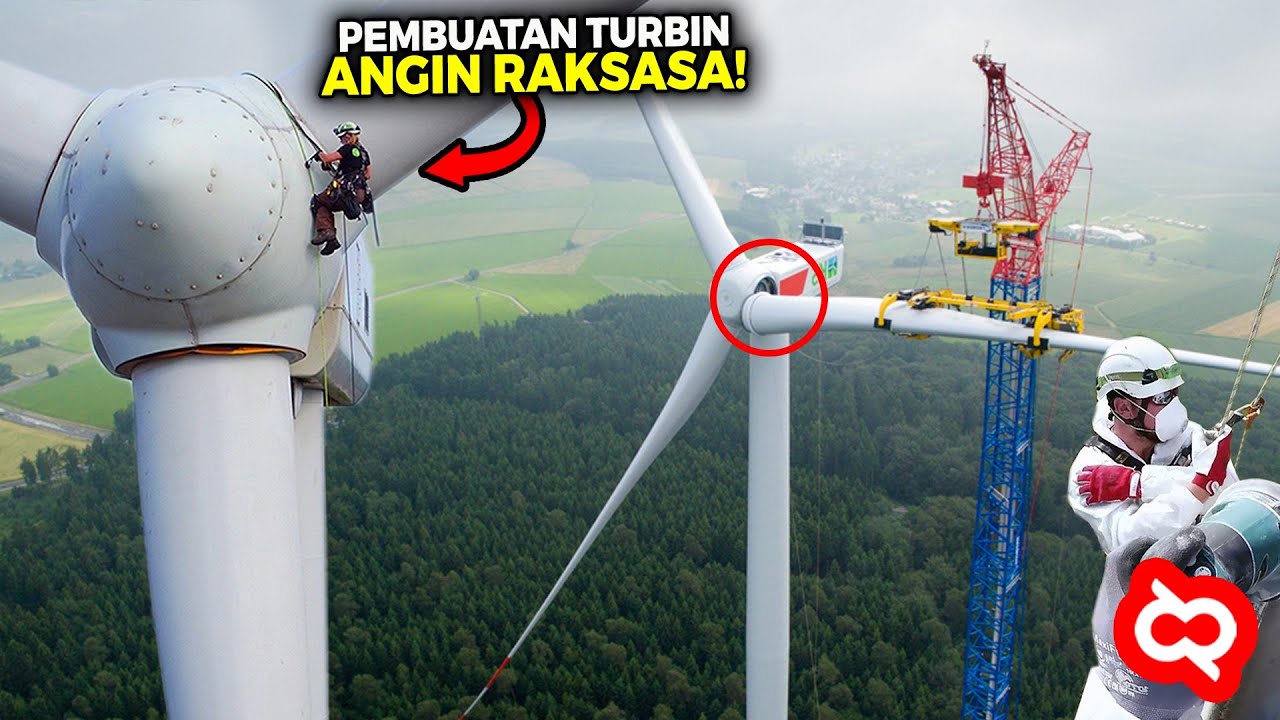 Kincir Angin Raksasa PLTB di Indonesia! Ternyata Selama dan Serumit ini Proses Pembangunannya…