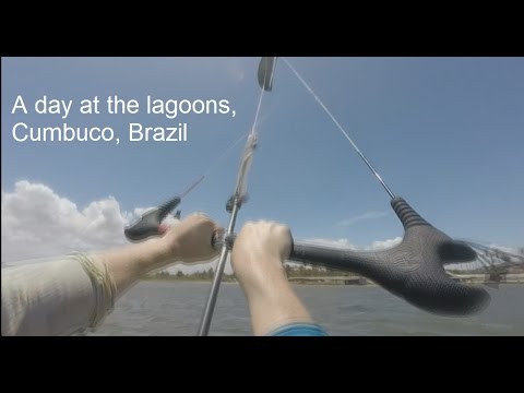 A day at the Lagoons, Kitesurf at Cumbuco Brazil 2016