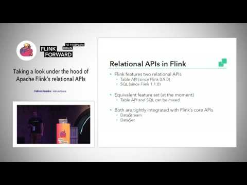 Flink Forward 2016: Fabian Hueske - Taking a look under the hood of Apache Flink’s relational APIs