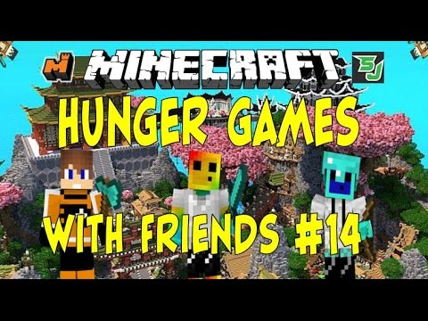 Minecraft: Mineplex Hunger Games  - w/Friends #14 [The Fishing Rod Master]