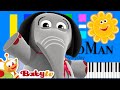 Good Morning Theme Song BabyTV Slow EASY Medium 4K Piano Tutorial