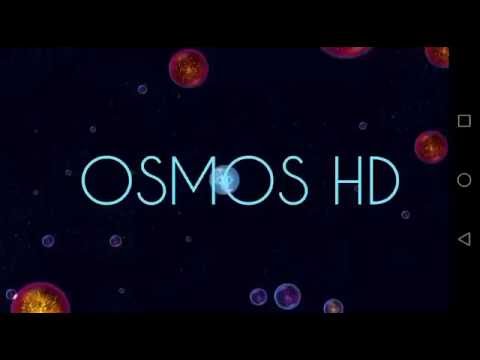 Osmos HD gameplay on mobile.