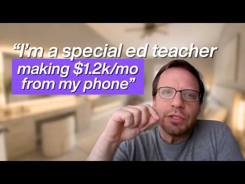 Special Ed Teacher Makes $1.2k/mo with Content (while teaching full time)