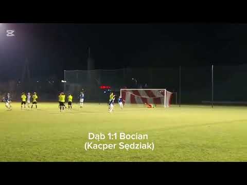 Bramki z meczu Dąb Dąbrowa Białostocka 1:1 Bocian Boćki 