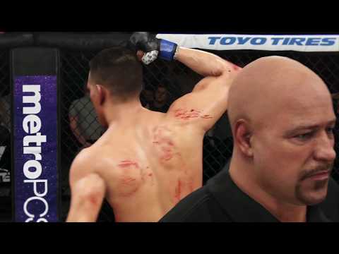Bruce Lee vs. Nick Diaz (EA Sports UFC 3) - Crazy UFC 👊🤪