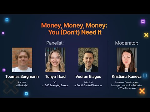 Money, Money: You (Don't) Need It - Toomas Bergmann, Tunya Irkad, Kristiana Kuneva & Vedran Blagus