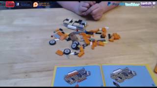 YouTube thumbnail: Lego Creator 3 in 1 Sunset Speeder 31017 Build A Model Moment Episode 119A