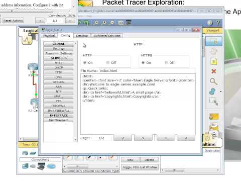 chapter4 packet tracer lab