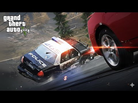 GTA V LIVE WITH RED CRIMINAL CHASE LSPD #shorts #gta #freefire #shortsfeed #gaming