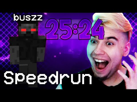 ​@xMandzio ogląda NOWY REKORD @Busz w Speedrun MINECRAFT [25:24] 👾