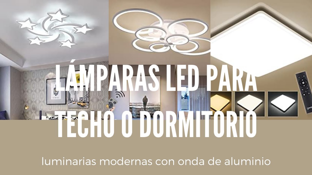 Watch Lámparas LED para techo, LUMINARIAS MODERNAS con ONDAS de aluminio, perfecta para SALA o DORMITORIOS Now Lámparas LED para techo, LUMINARIAS MODERNAS con ONDAS de aluminio, perfecta para SALA o DORMITORIOS