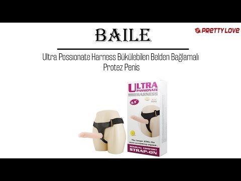 Ultra Possıonate Harness Bükülebilen Belden Bağlamalı Protez Penis
