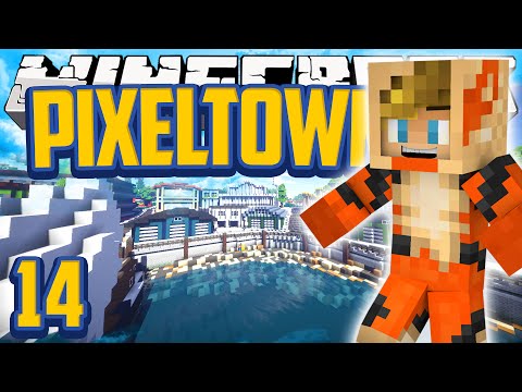 Minecraft Mods Pixelmon 'Pixeltown' Adventure "Vermilion City! " Ep 14 (Minecraft Pokemon Mod)
