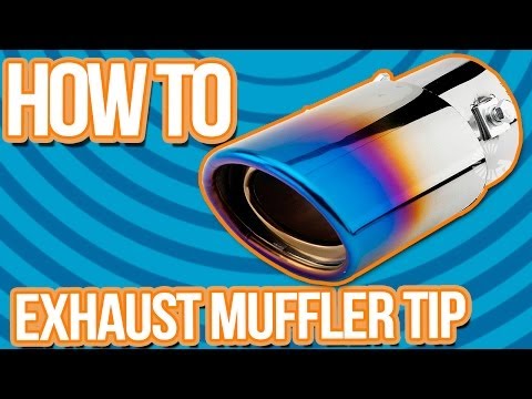 How To | Install Exhaust Burn Muffler Tip