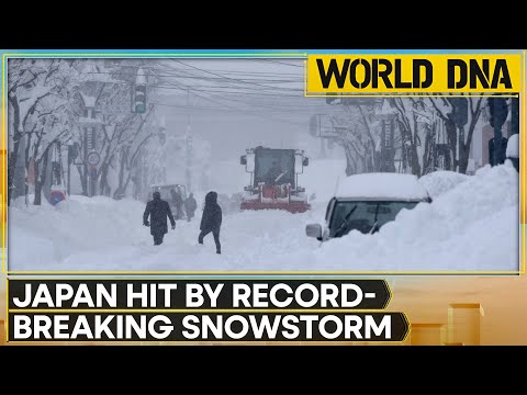 Japan Snowfall: Heavy Snow Envelops Parts of 'Sea Of Japan' Coast | WORLD DNA