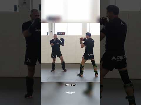 Hip Feint to Rear Kick to 1–2 Combo | Systematic Muay Thai