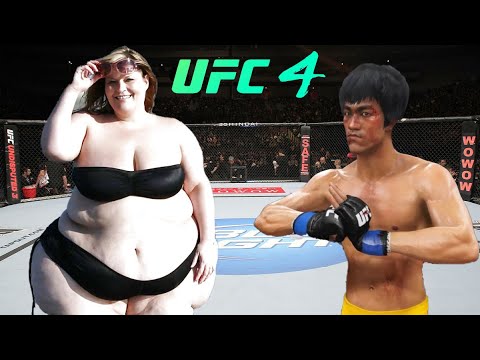 Bruce Lee vs Tostukha XXL5 EA Sports UFC 4UFC M-1 Zaruba