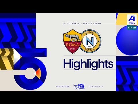 Roma 1927-Napoli Futsal 2-1 | Goals and highlights | Matchday 5 | Serie A KINTO 2025/2026