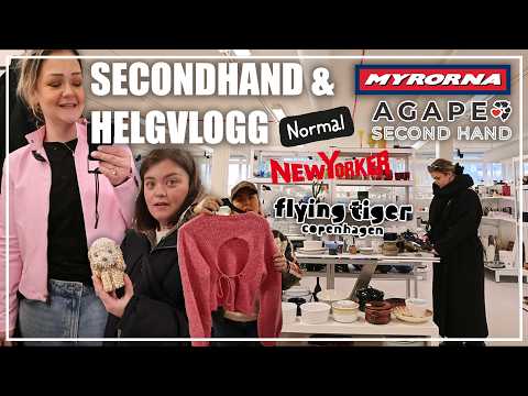 SECONDHAND & ANNAN SHOPPING | HELGVLOGG + SAMBOLIVET