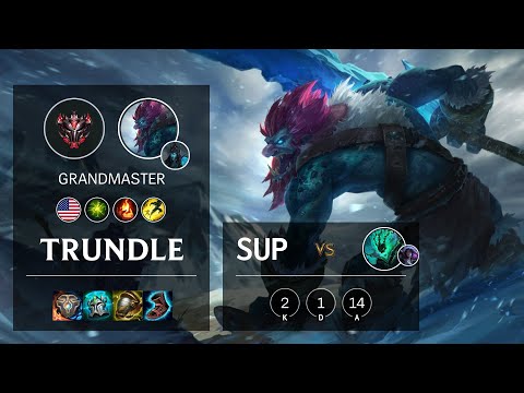 Trundle Support vs Thresh - NA Grandmaster Patch 10.13