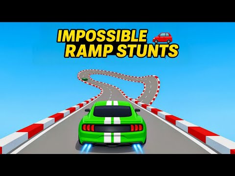 Muscle Car Stunts 3D | Mega Ramp Car Racing Gameplay | Android Game 