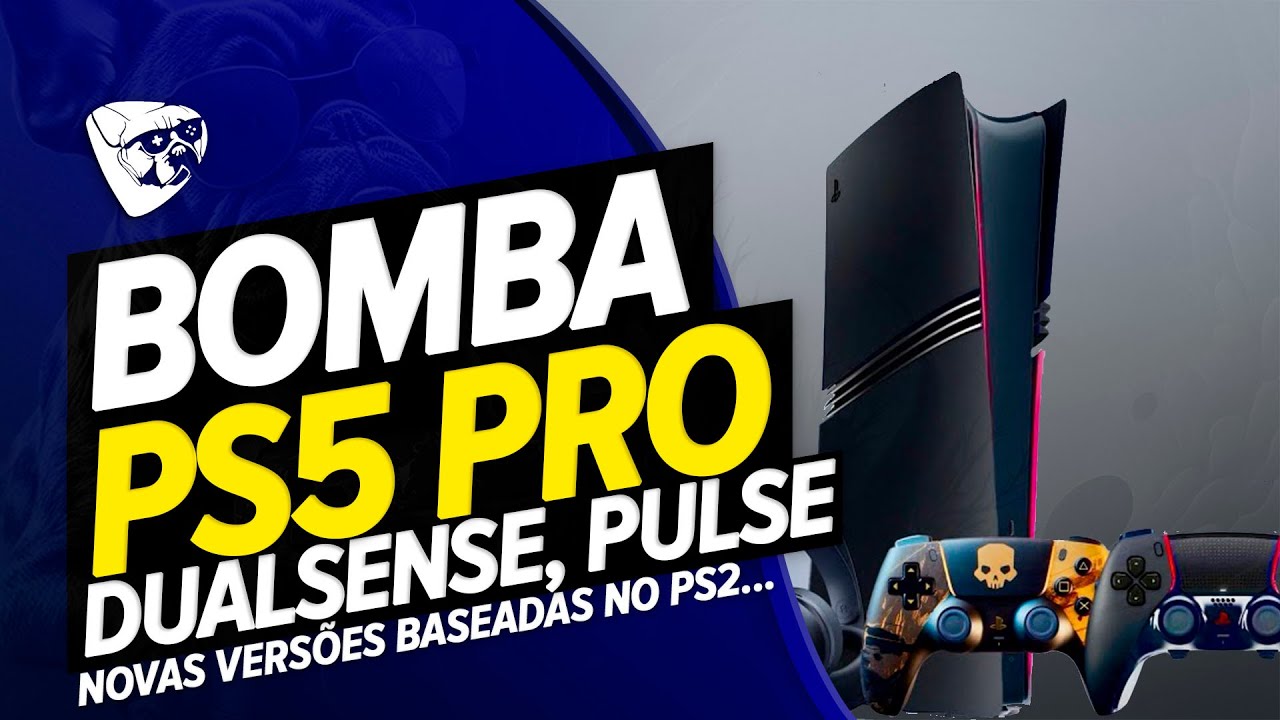 A SONY FICOU LOUCA! Playstation TÁ LANÇANDO NOVAS VERSÕES Do PS5 PRO e CONTROLES! EDIÇÕES ESPECIAIS