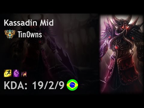 Kassadin Mid vs Taliyah - TinOwns - BR Challenger Patch 7.14