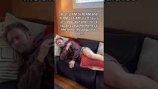 Only the latter aligns with the body’s natural circadian rhythm - read more below ⬇️⬇️