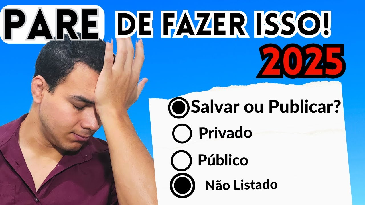 ✅ [2024] Como Postar Vídeo no YouTube - JEITO CERTO E...