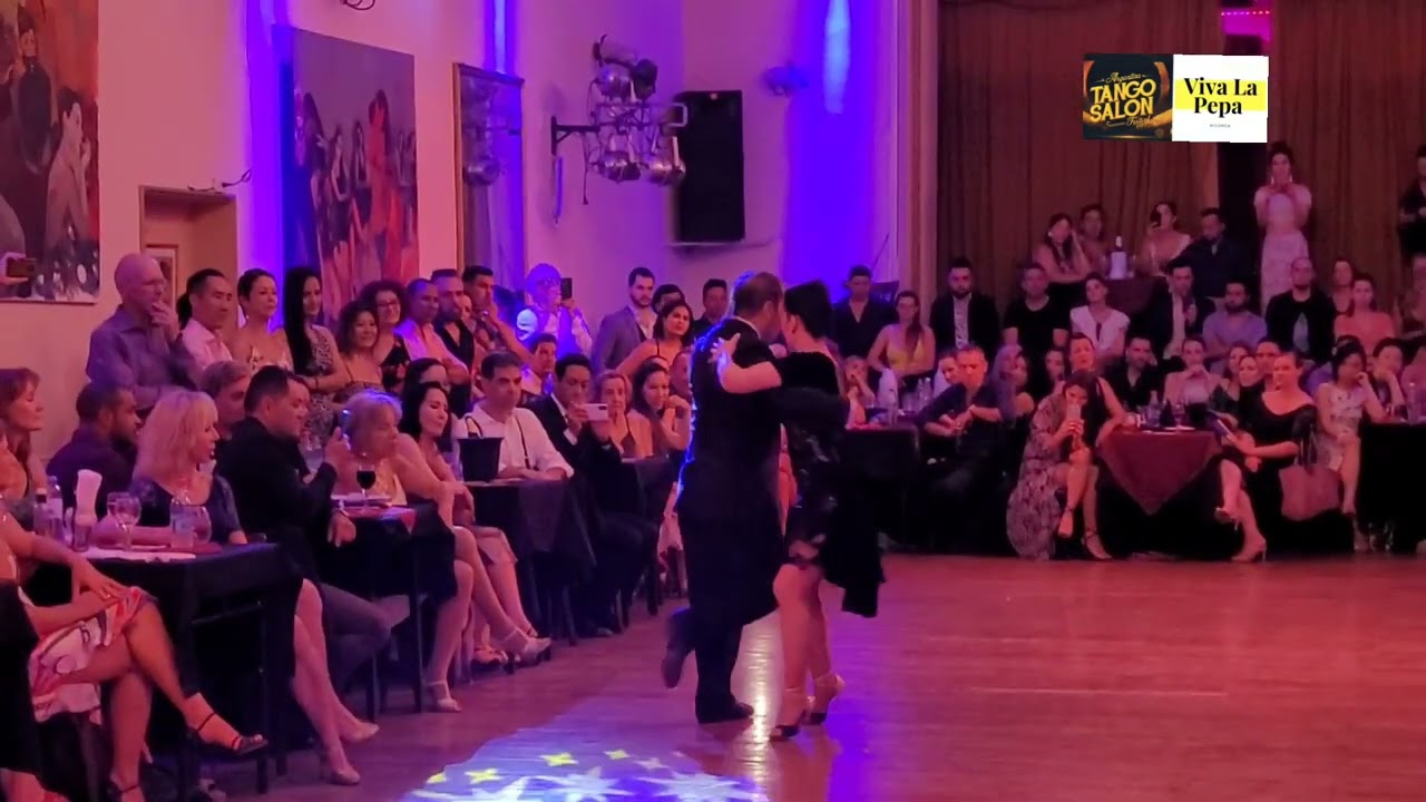 DANIEL NACUCCHIO y CRISTINA SOSA en Viva La Pepa Milonga,  en el ATS (1/2)