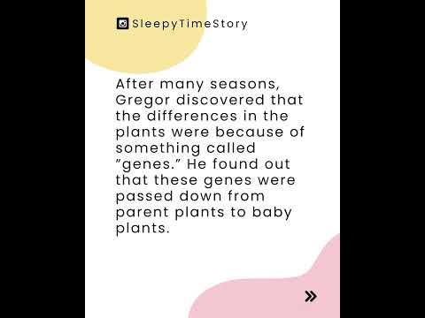 Gregor Mendel: The Curious Gardener Who Discovered Genes #bedtimestories  #familytime