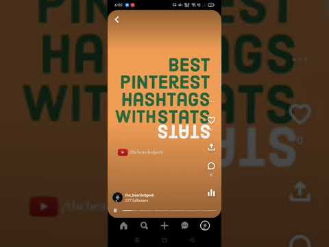 Best Hashtags For Pinterest (With Stats)