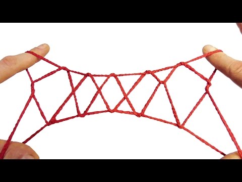 String Tricks! How To Do A 5 Diamond Jacob's Ladder Walkthrough