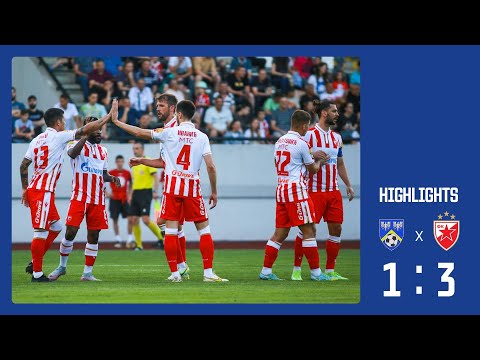 Selekcija Užica - Crvena zvezda 1:3, highlights