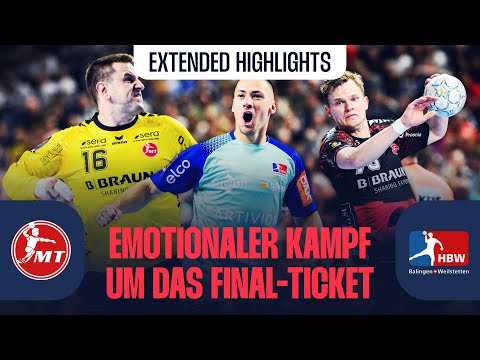 Tapfere Gallier fordern die Melsunger raus |  Lidl Final4 MT Melsungen vs. HBW Balingen-Weilstetten