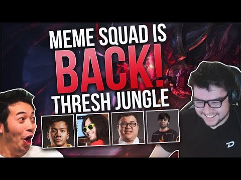 THRESH JUNGLE | SAME TIME! SAME PLACE! | - Dyrus ft. Imaqtpie, Voyboy, Shiphtur