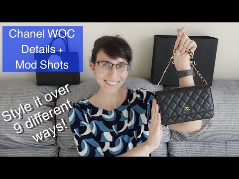 9 DIFFERENT WAYS TO WEAR THE CHANEL WALLET ON CHAIN + details, what fits, and mod shots!