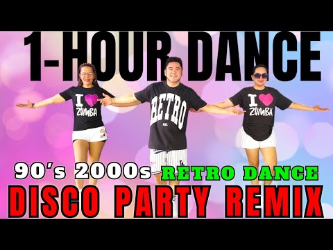 1 hour dance workout - nonstop dance remix | 90s 20s TikTok | easy Zumba dance | simple dance