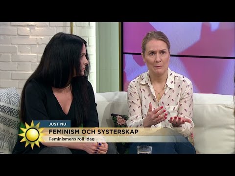 "Mansrollen är vidrig - värre ideal än kvinnorollen!" - Nyhetsmorgon (TV4)