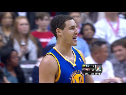 Klay Thompson Full Highlights at Wizards (2014.01.05) - 26 Pts, 6 Threes