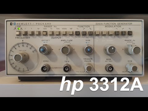 GENERATORE di FUNZIONI HP 3312A