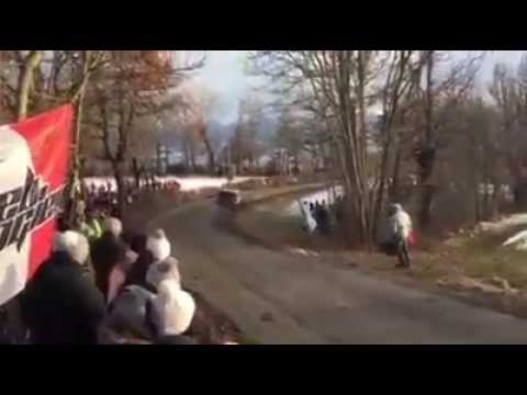 WRC Rallye Monte Carlo 2015 - Loeb After Crash SS8
