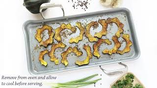 Roasted Acorn Squash Slices Recipe Video