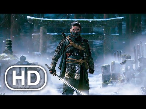 GHOST OF TSUSHIMA Full Movie Cinematic (2021) 4K ULTRA HD Samurai Action