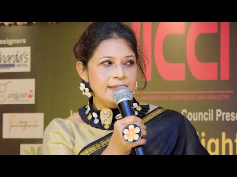 Sharmista Raha | Designer of Aronee Handlooms  | WICCI | India Bangladesh Business Council | 2023