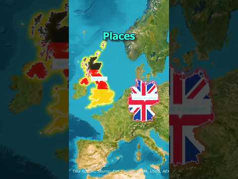 if Germany and UK switched places???🇩🇪🇬🇧