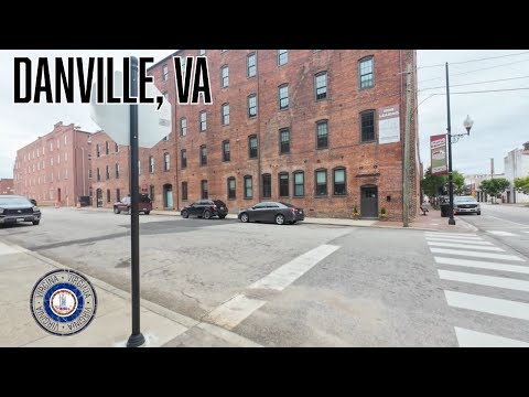 Danville, Virginia I Downtown I South Virginia I Tobacco History I 4K