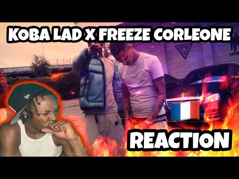 AMERICAN REACTS TO FRENCH DRILL RAP! KOBA LAD - 7 SUR 7 FT. FREEZE CORLEONE (CLIP OFFICIEL) REACTION